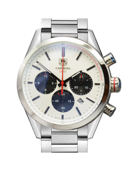 Tag Heuer Carrera CarreraWSB-013 Men 43mm Stainless Steel Quartz