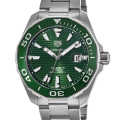 Tag Heuer Aquaracer Men 43mm WAY201S.BA0927 Green Dial