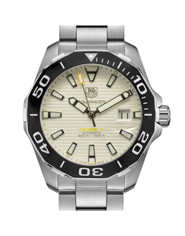 Tag Heuer Aquaracer Men WAY211A-001 43mm White Dial