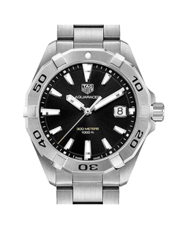 Tag Heuer Aquaracer WBD1110.BA0928 43mm Men Stainless Steel Silver-tone