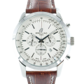 Breitling Transocean Chronograph 46mm Mens TransoceanW011 White Dial