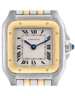 Cartier Panthere Ladies W25029B6 Stainless Steel White Dial