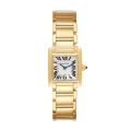 Cartier Tank Francaise 26mm W50002N2 Ladies White Dial Bracelet