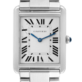 Cartier Tank Solo Watch W5200014 Silver-tone Stainless Steel