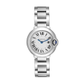 Cartier Ballon Bleu Ladies W69010Z4 Silver Dial Bracelet Watch