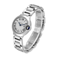 Cartier Ballon Bleu Ladies W69010Z4 Silver Dial Bracelet Watch