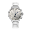 Cartier Ballon Bleu W6920002 47mm Mens Bracelet Silver Dial