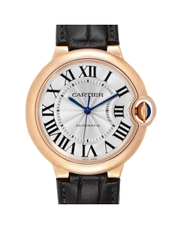 Cartier Ballon Bleu WGBB0009 Unisex Rose Gold-tone Silver Dial