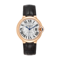 Cartier Ballon Bleu WGBB0009 Unisex Rose Gold-tone Silver Dial