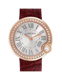 Cartier Ballon Bleu 36mm WJBL0005 Ladies Rose Gold-tone Stainless Steel