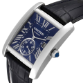 Cartier Tank MC WSTA0010 36mm Mens Leather Strap Silver-tone